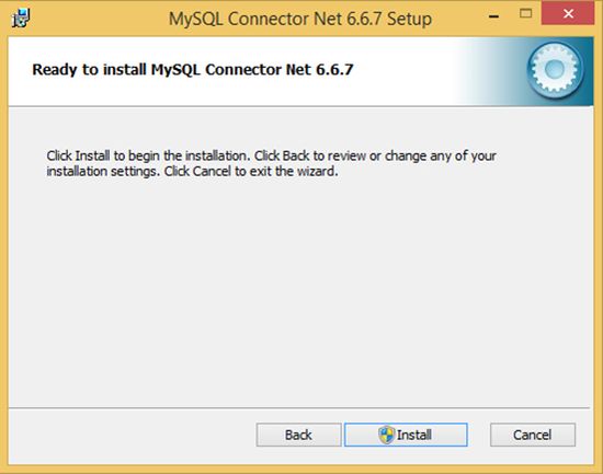 install MYSQL
